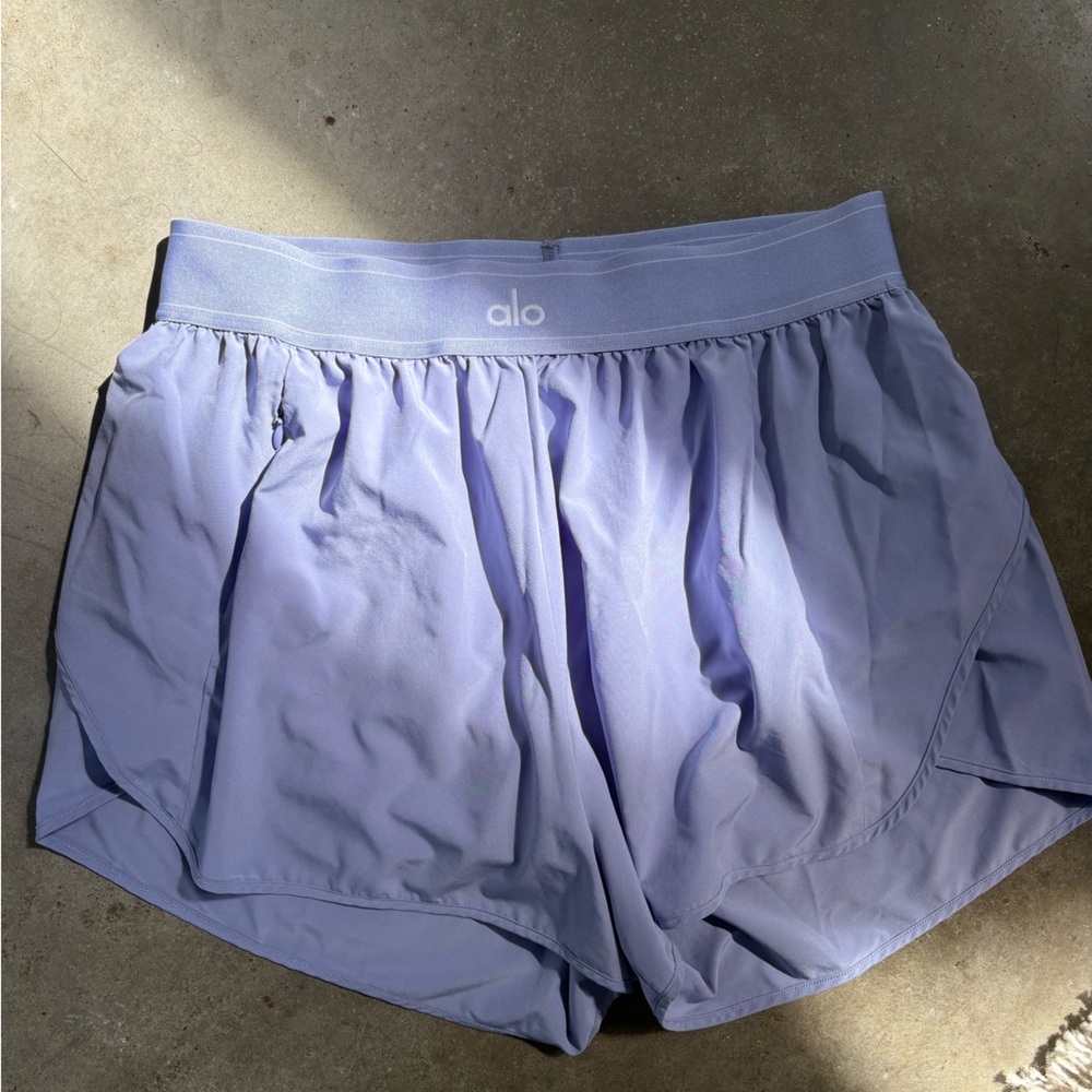 Alo Match Point Lavender Athletic Shorts